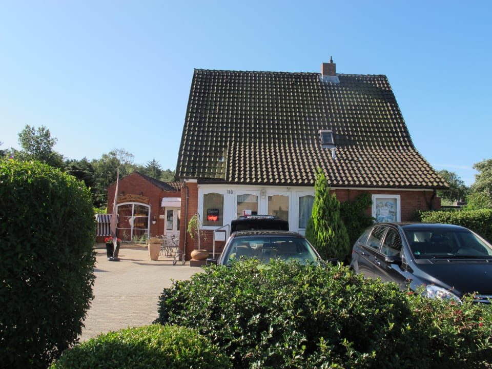 Blick voon der Straße Pension Zum Surgrund