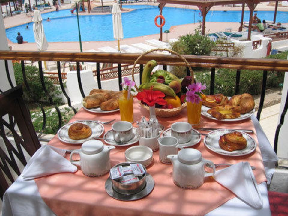 Frühstück auf dem Balkon - einfach schön! Menaville Safaga