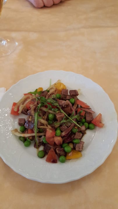 Eine Auswahl beim Mittagsbuffet Schlössl Hotel Kindl