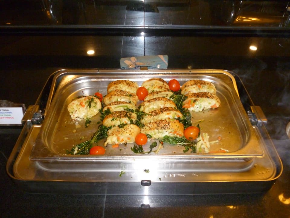Das Buffet am Abend. Hotel Delphin Imperial