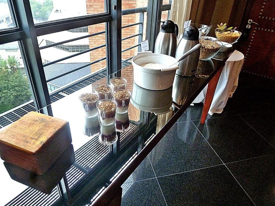Frühstück in der Regency Club Lounge Hotel Hyatt Regency Johannesburg