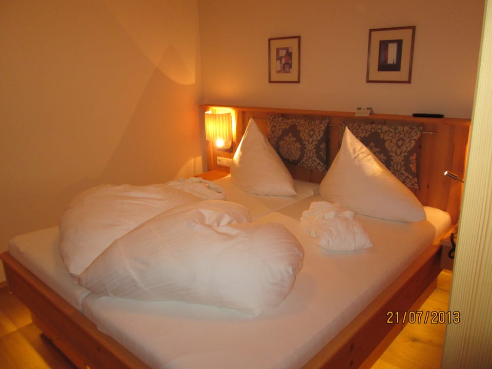 Schlafzimmer Appartment Taghaube Übergossene Alm Resort