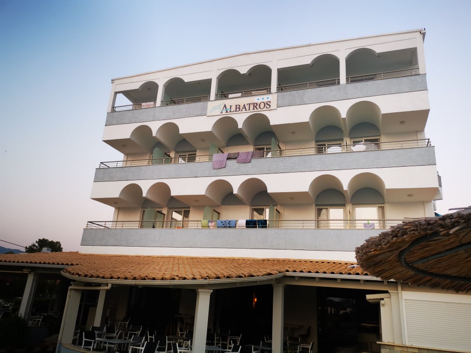 Außenansicht Hotel Albatros