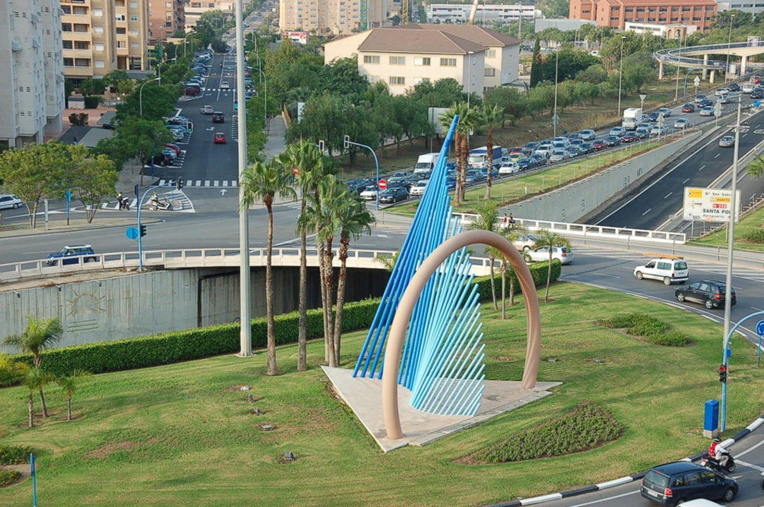 Ausblick aus dem 5. Stock NH Alicante