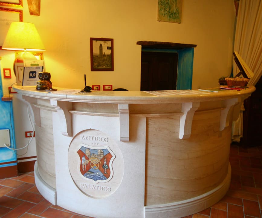 Lobby Hotel Anticos Palathos
