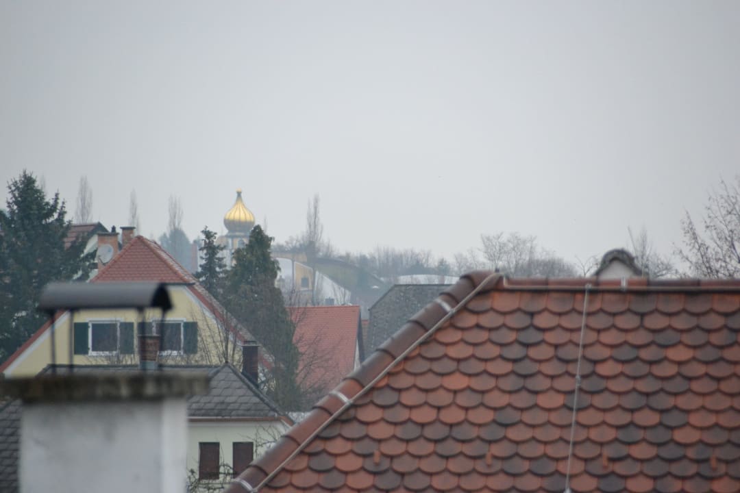 Blick vom Zimmer im 2ten Stock, Richtung Therme Hotel Garni - Thermenoase