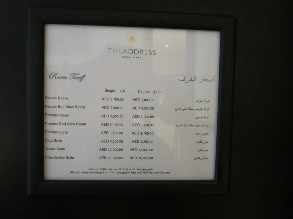 Zimmerpreise Kempinski Central Avenue Dubai