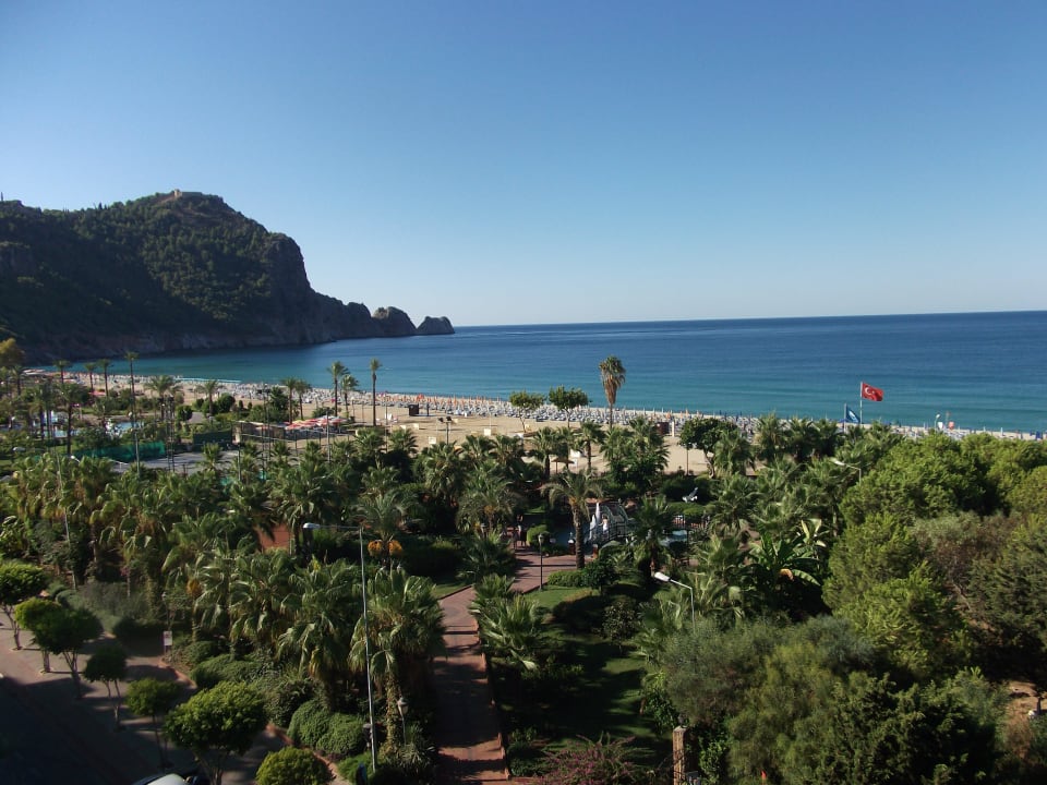 Ausblick vom Speisesaal Gardenia Hotel