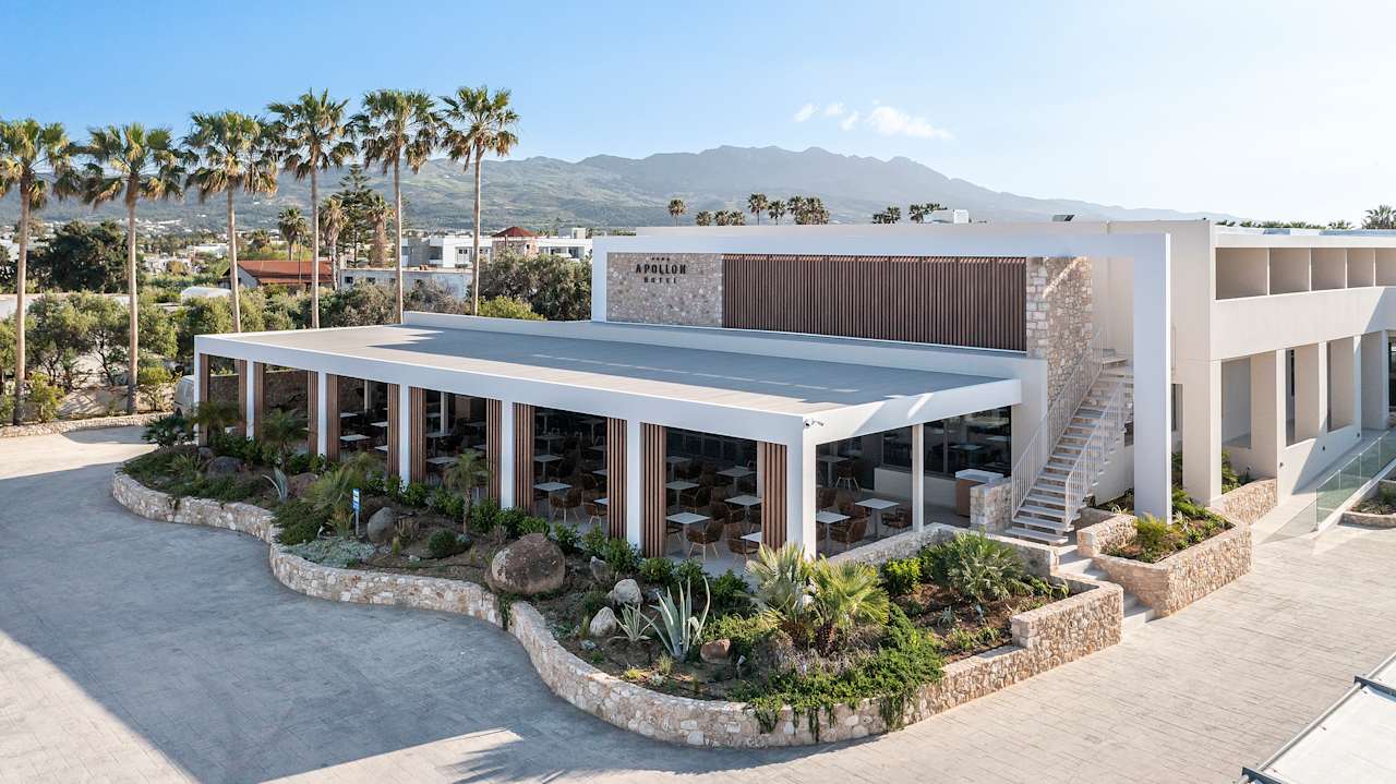 Außenansicht Apollon Hotel