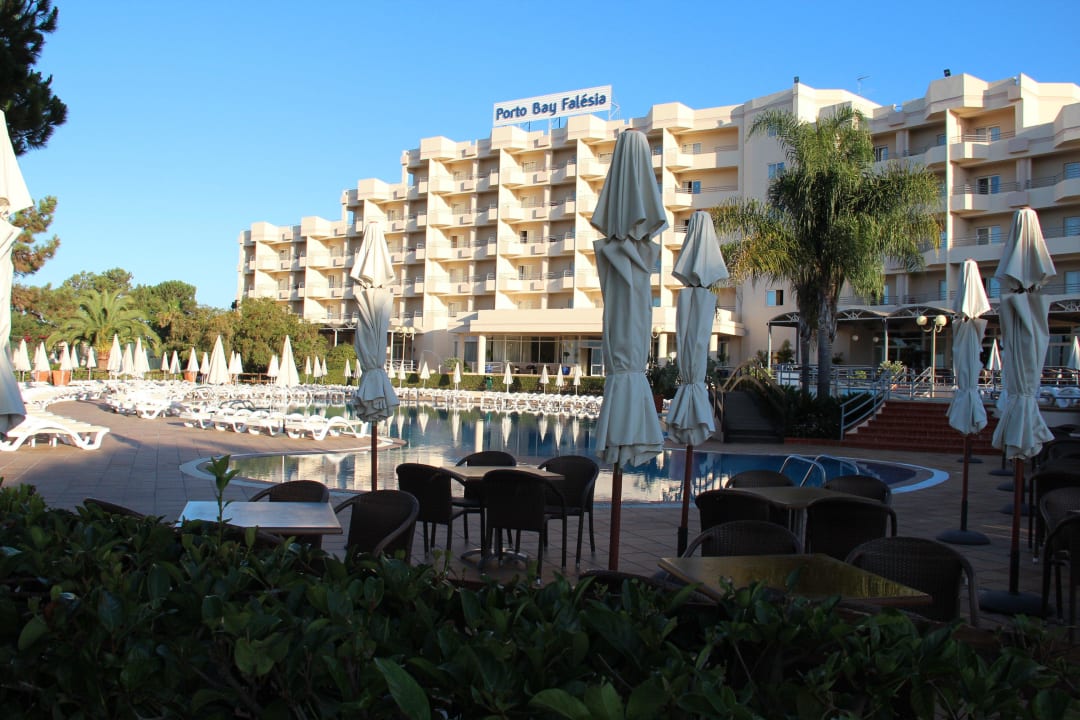 Blick gegen das Hotel PortoBay Falésia