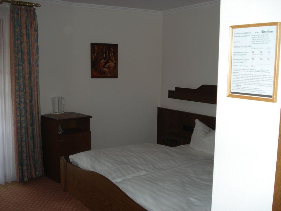 Zimmer Hotel Gasthaus Zum Hirschen