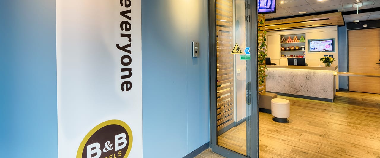 Lobby B&B Hotel Amsterdam-Zaandam