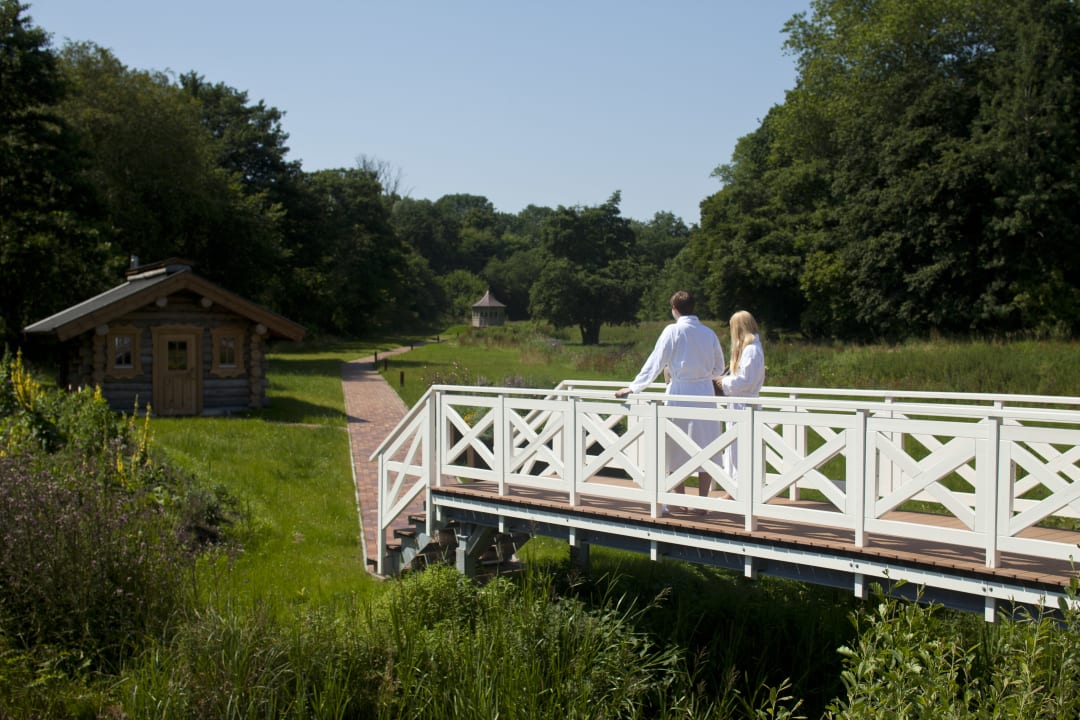 Gartenanlage Hotel Waldschlösschen Schleswig