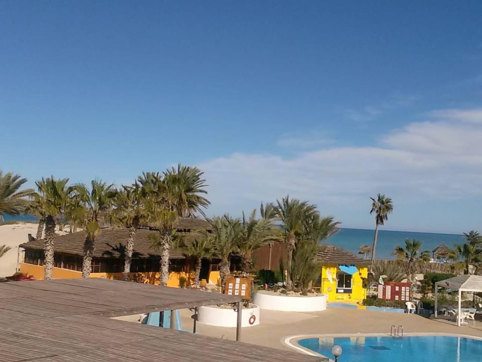 Vue à partie de notre chambre Caribbean World Thalasso Djerba