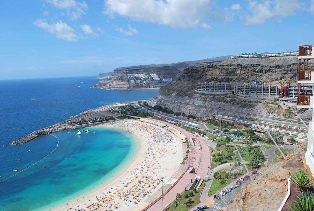 Widok z hotelu Hotel Riu Vistamar