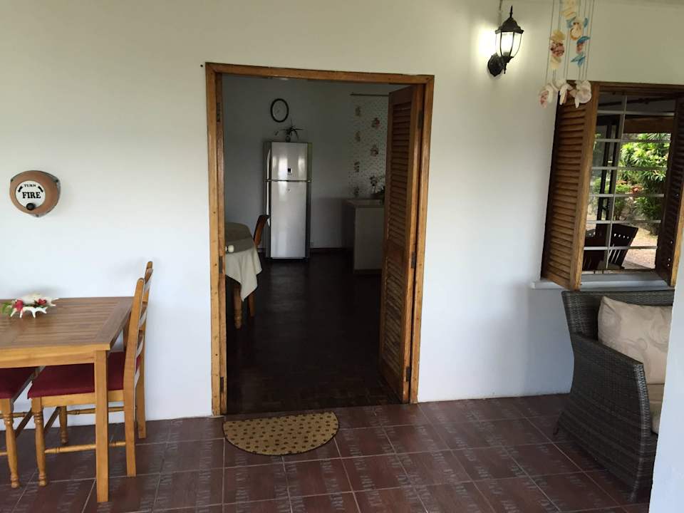 Blick in den Gemeinschaftsraum Guesthouse The Beach House