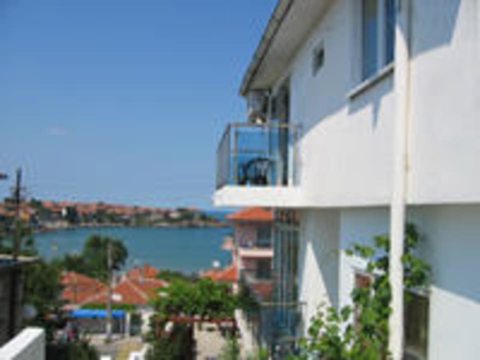 View from the garden Hotel Fanari