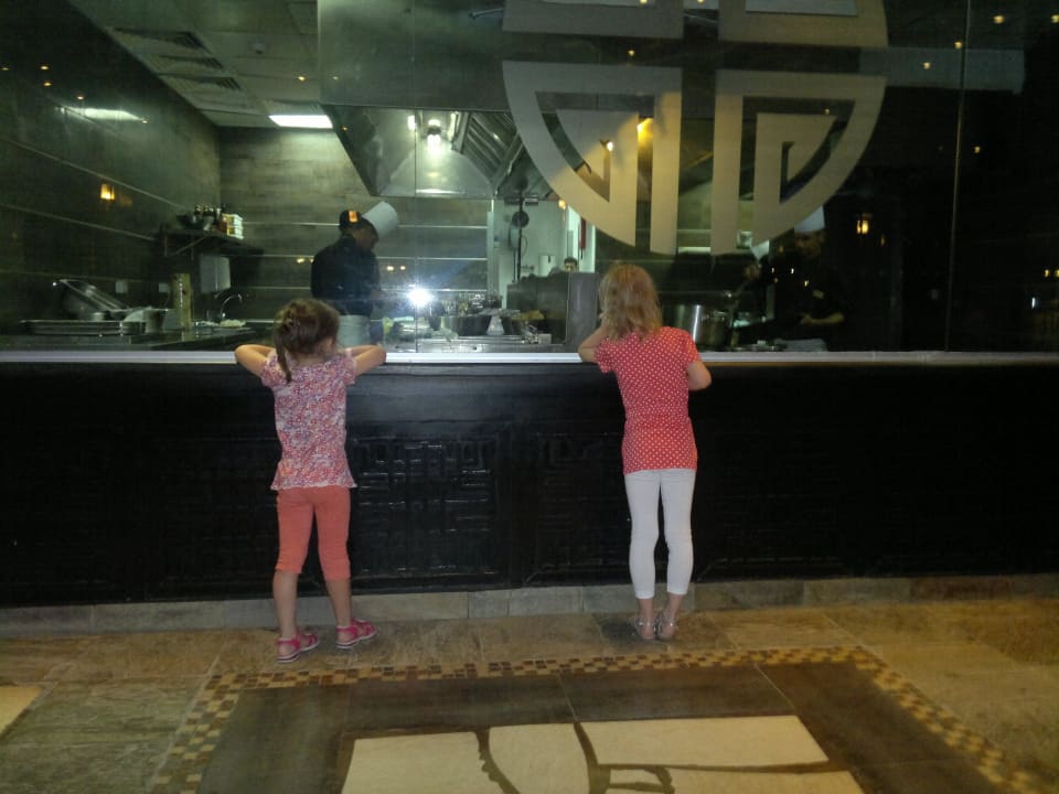 Showkochen chinarestaurant Sentido Mamlouk Palace Resort