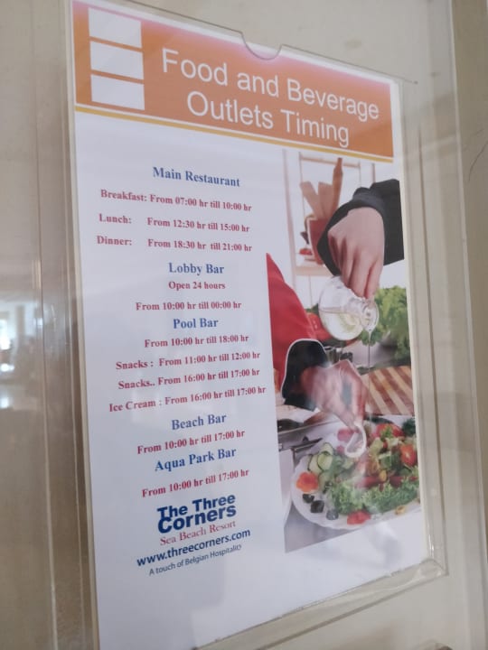 Gastro Three Corners Sea Beach Resort