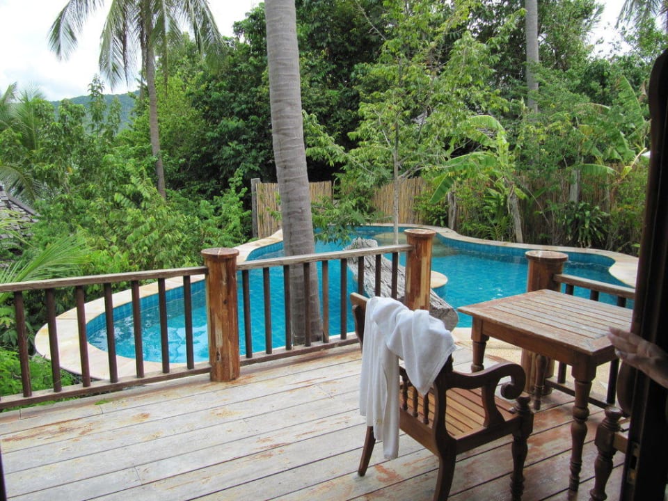 Pool der Ocean Pool Villa Santhiya Koh Phangan Resort & Spa