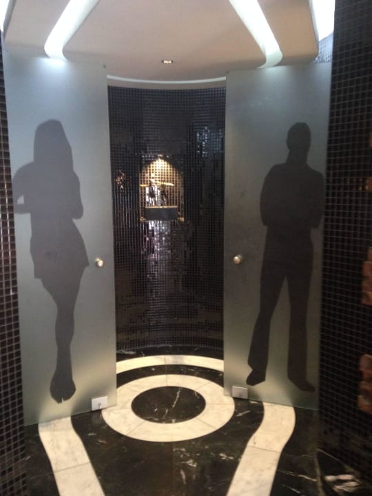 Toilette im Hauptgebäude Fodele Beach & Water Park Holiday Resort