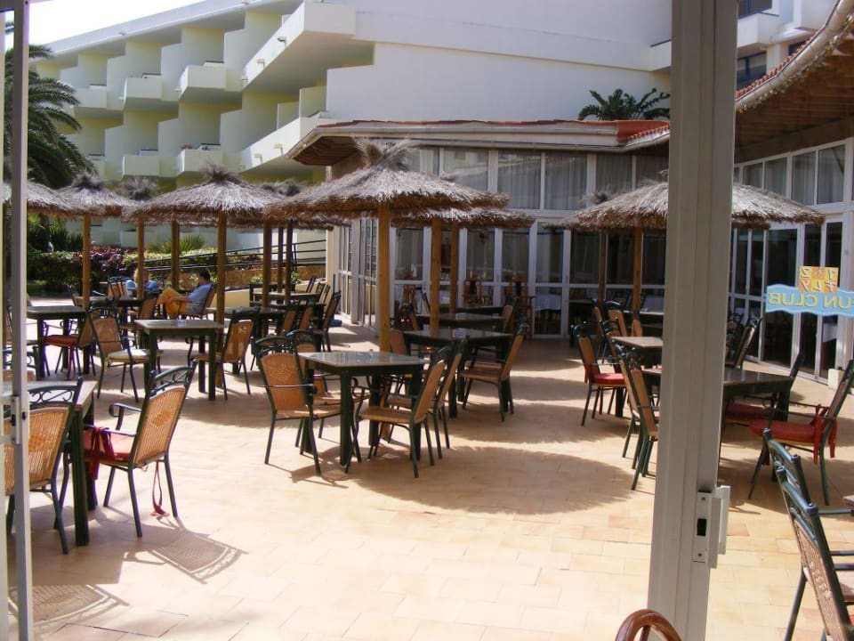 Frühstück auf der Sonnenterrasse SBH Fuerteventura Playa