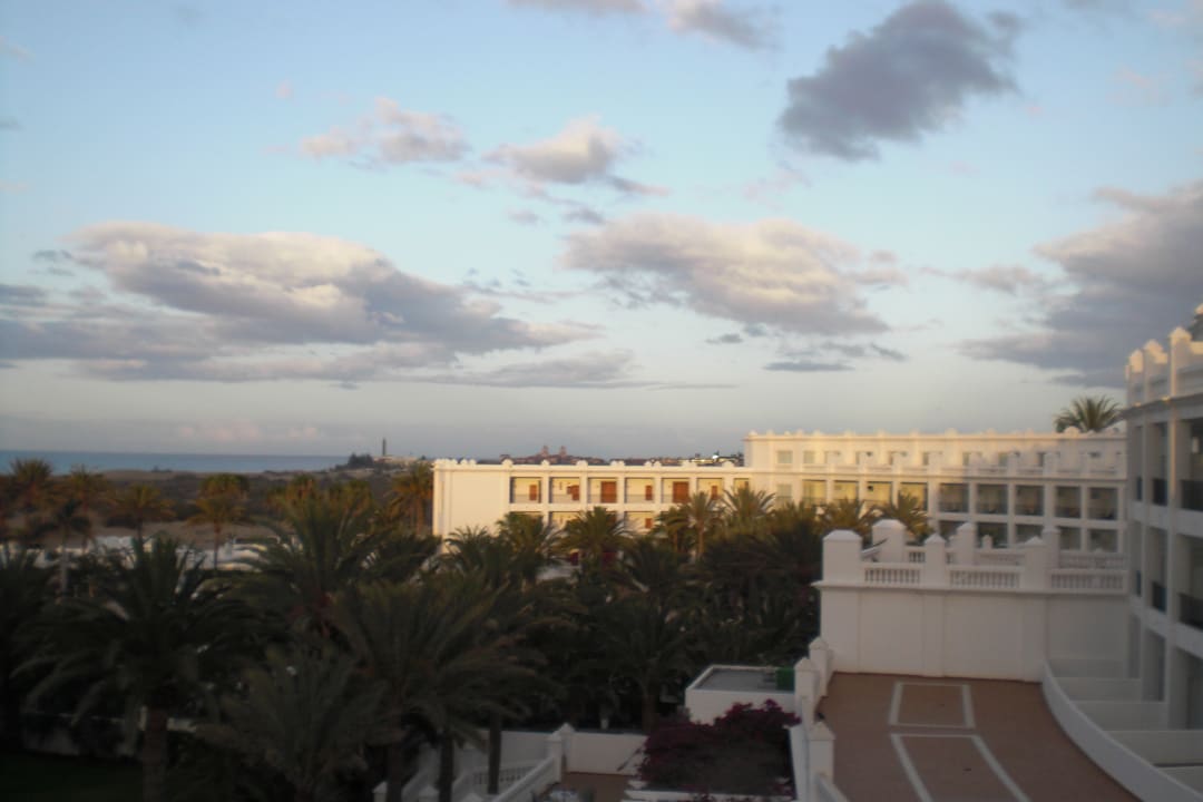 Unser Zimmerausblick Hotel Riu Palace Maspalomas Adults Only
