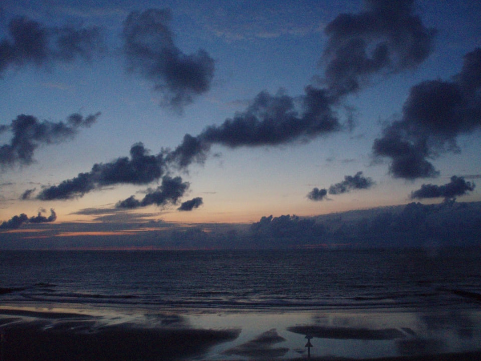 Ausblick vom Zimmer 215 Strandhotel Georgshöhe