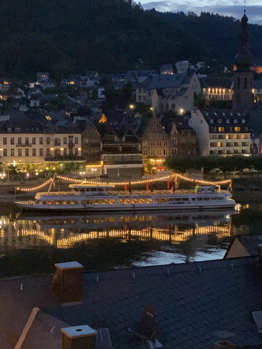 Ausblick Moselstern Hotel Brixiade & Triton
