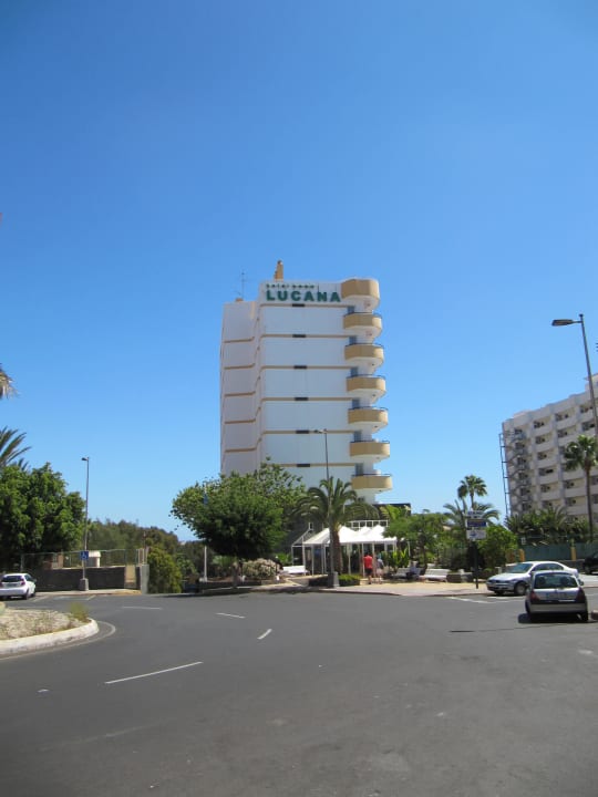 Frontansicht allsun Hotel Lucana