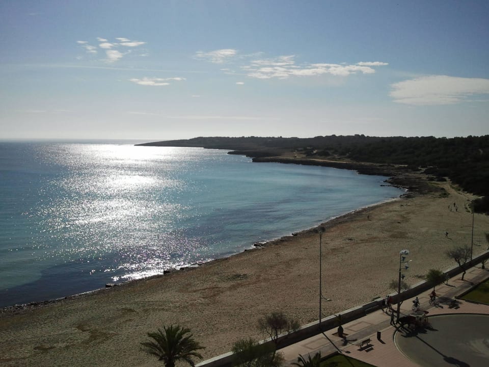 Sonnenspiegelung Hipotels Hipocampo Playa