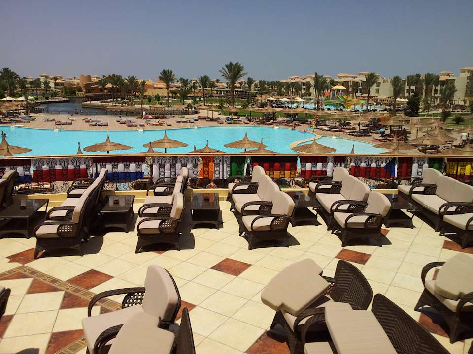 Blick von Lobby Richtung Anlage Pickalbatros Dana Beach Resort - Hurghada
