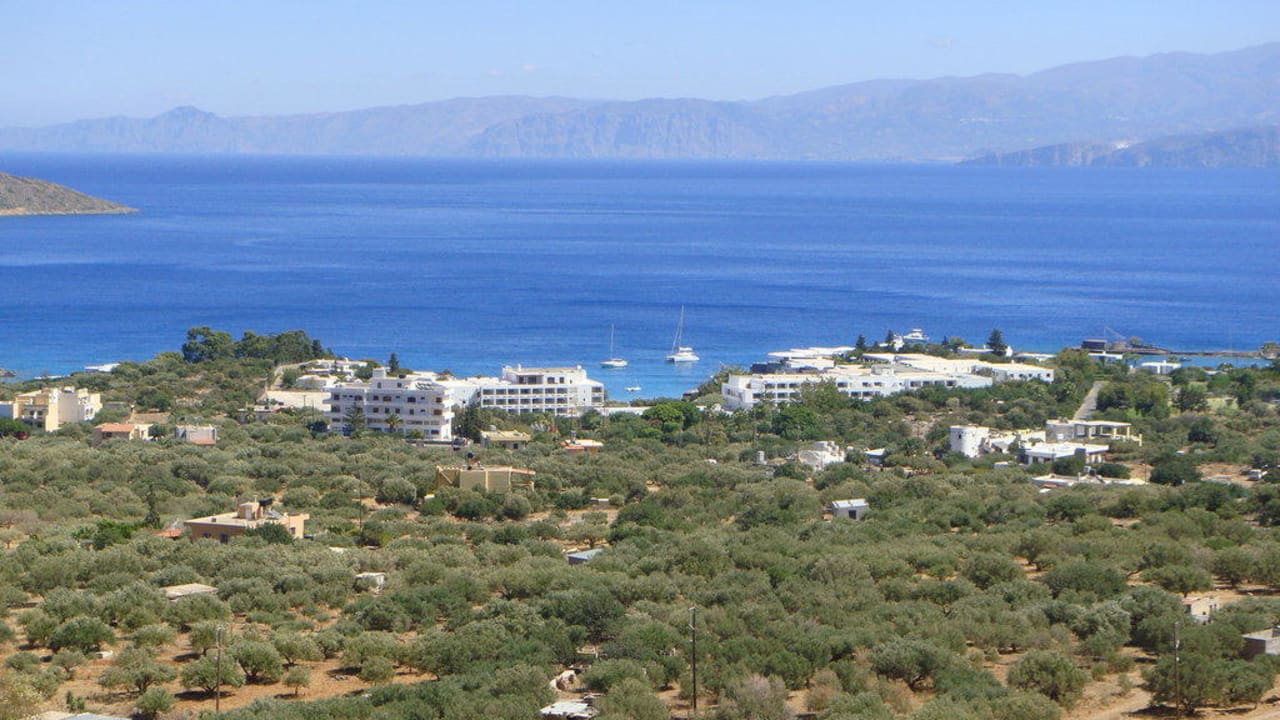 Traumhafte Aussicht Elounda Residence Resort & Waterpark