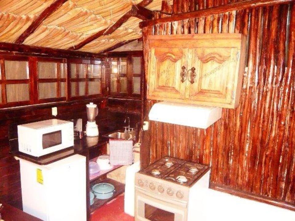 Kleine Kochecke in der Casa Maya Lodge Casa Maya Lodge