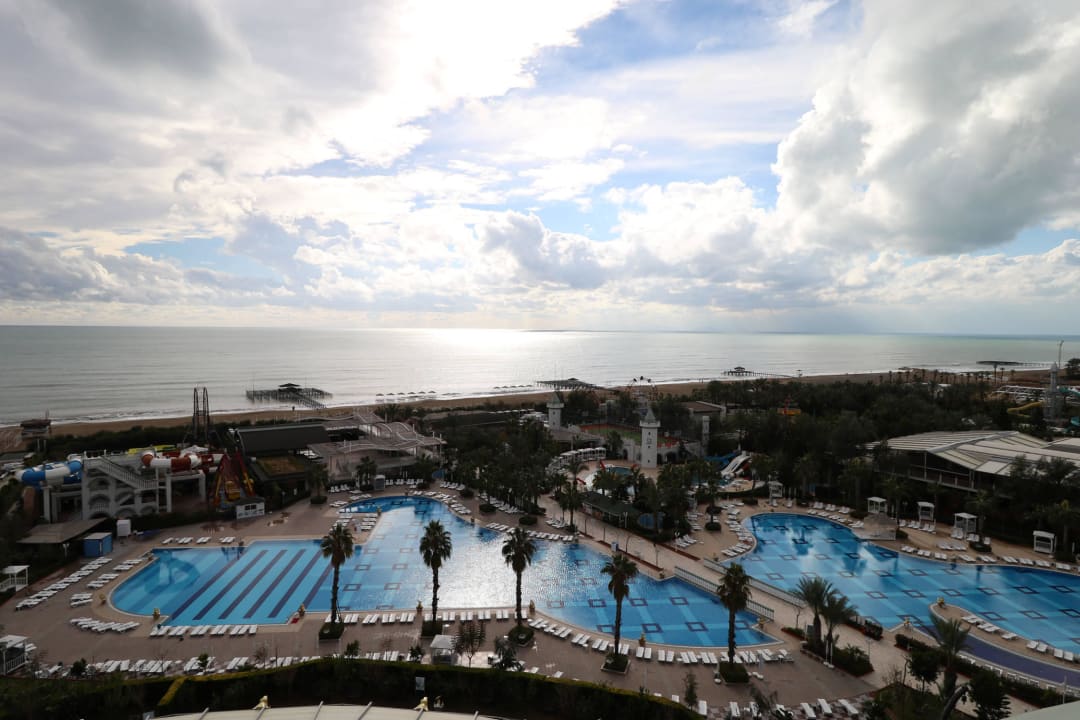 Blick von oben Hotel Delphin Imperial