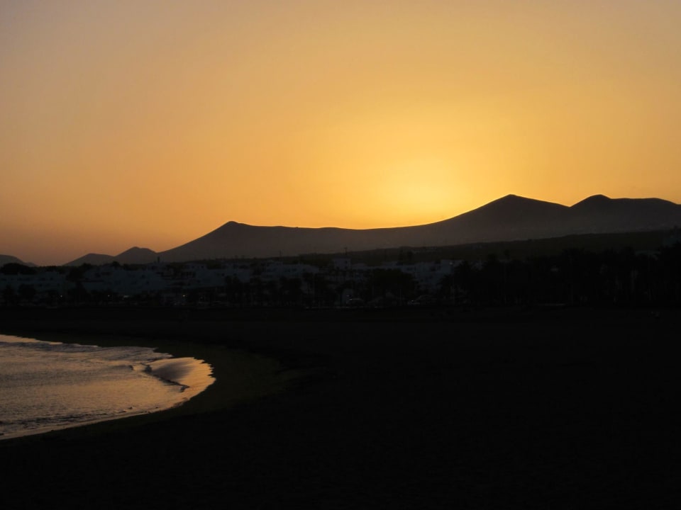 Sonnenuntergang Hipotels La Geria