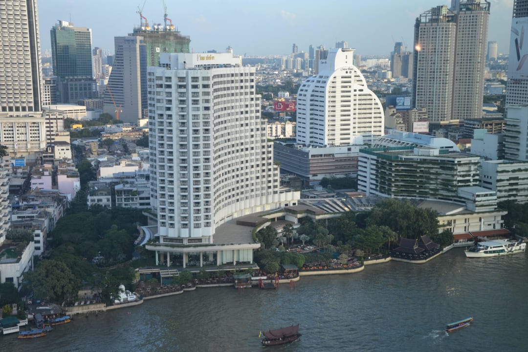 Zimmerausblick Hotel The Peninsula Bangkok
