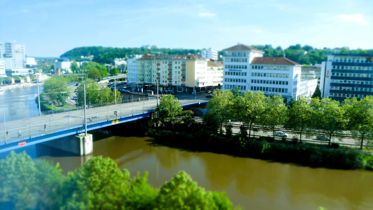 Ausblick Mercure Hotel Saarbrücken City