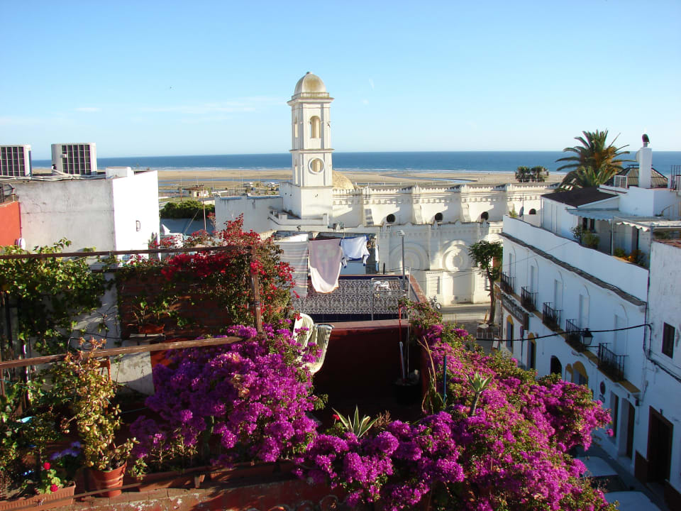 Ausblick von der Dachtereasse des Hotels Hotel Almadraba Conil