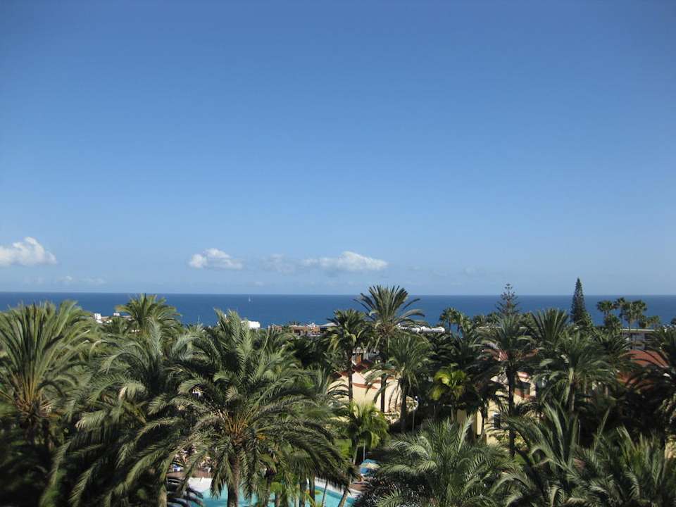 Ausblick ans Meer Hotel Riu Palace Palmeras