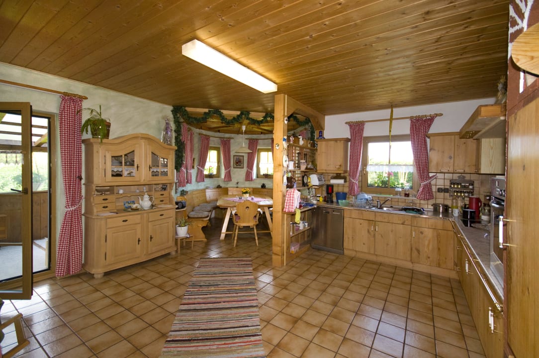 Erkerstüberl mit Küche Ferienwohnung beim Goldbachl-Peppi