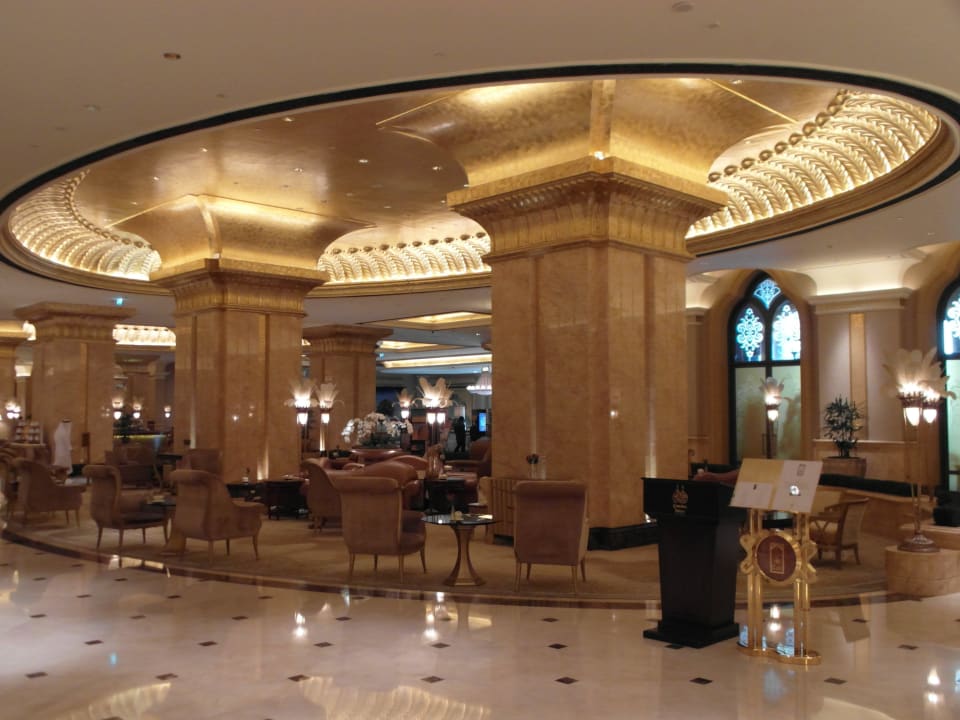 Eingangshalle Emirates Palace Mandarin Oriental