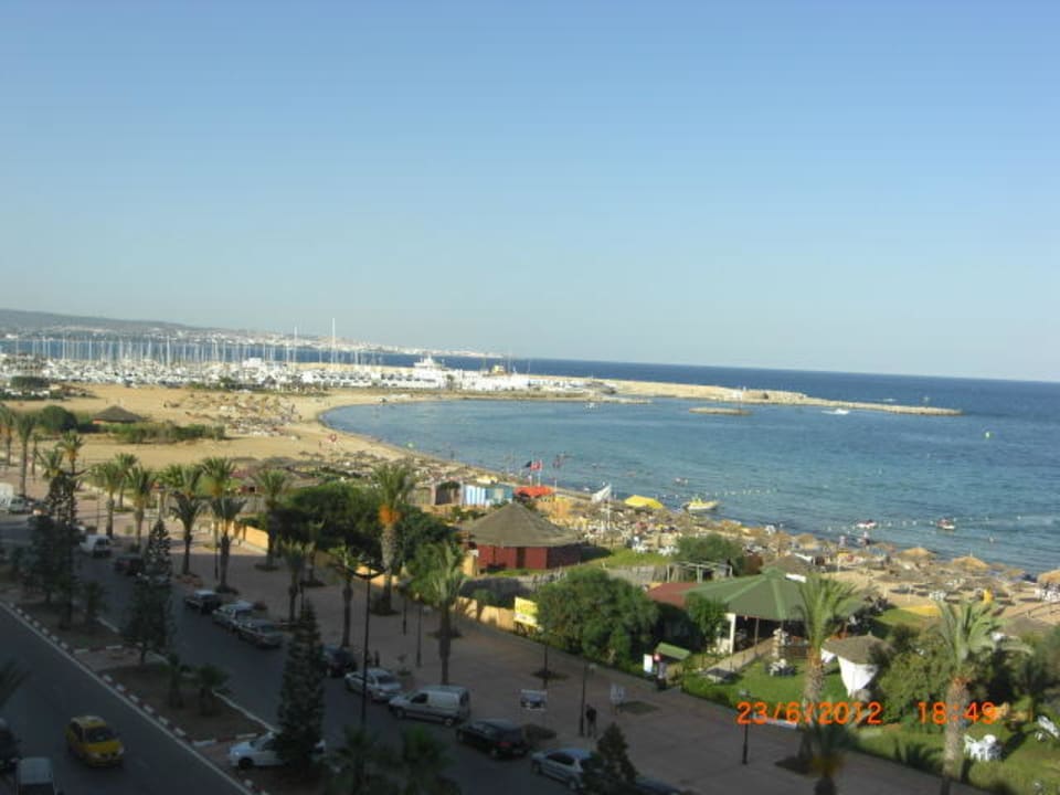 Ausblick auf den Hafen vom Balkon Medina Solaria & Thalasso