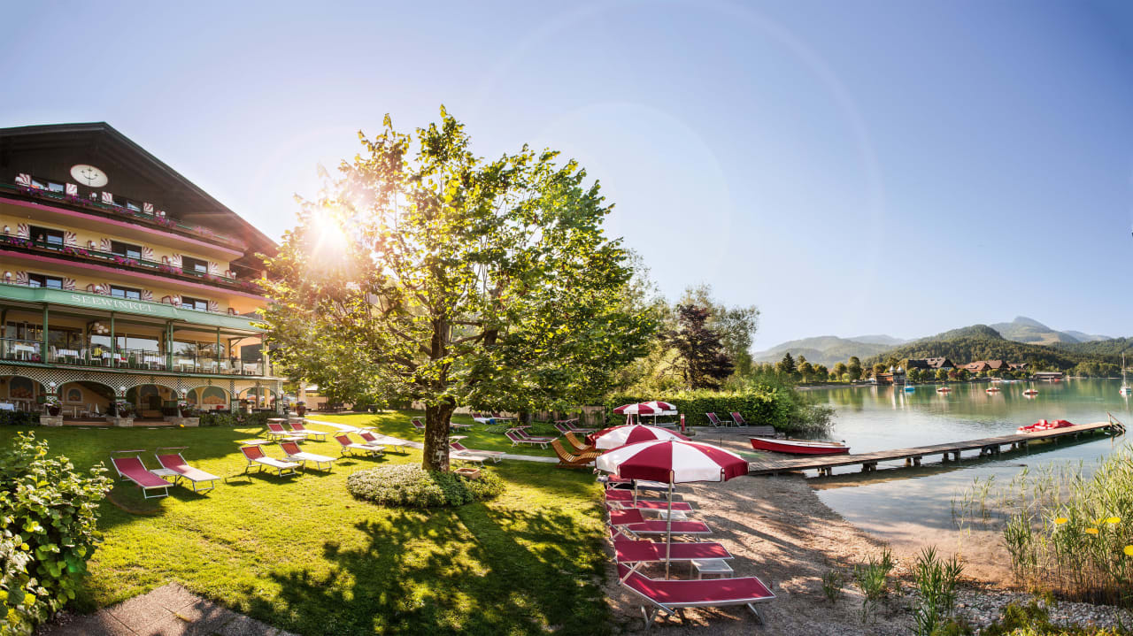 Beste Lage direkt am Fuschlsee Hotel Seewinkel