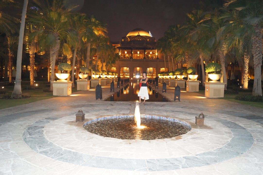 Abends im Garten One&Only Royal Mirage Resort Dubai at Jumeirah Beach