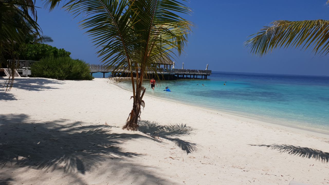 Strand an der Bar Bandos Maldives