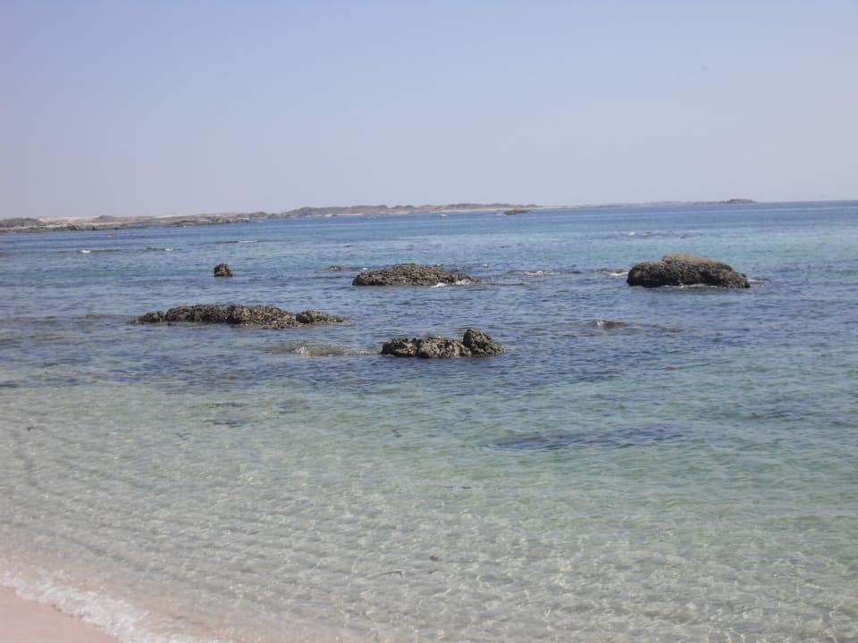 Der sog. Zugang zum Meer  Wyndham Garden Salalah Mirbat