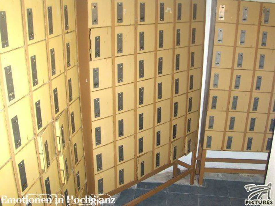 Schließfächer Club Sidelya Hotel