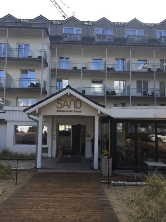 Eingang Lifestylehotel Sand