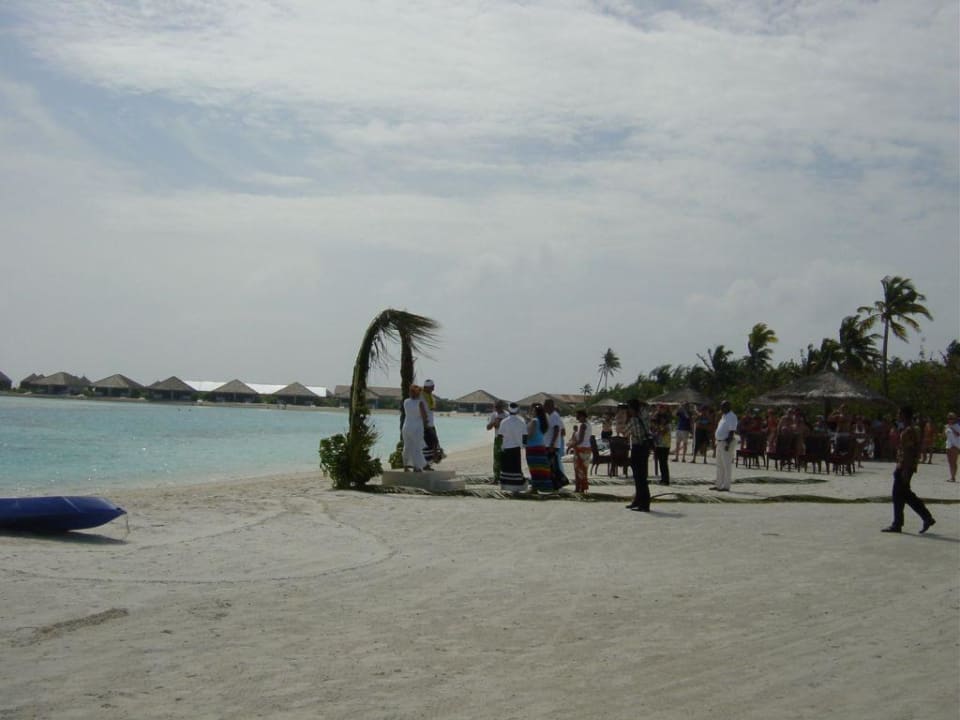 Hochzeit am Strand Cinnamon Dhonveli Maldives